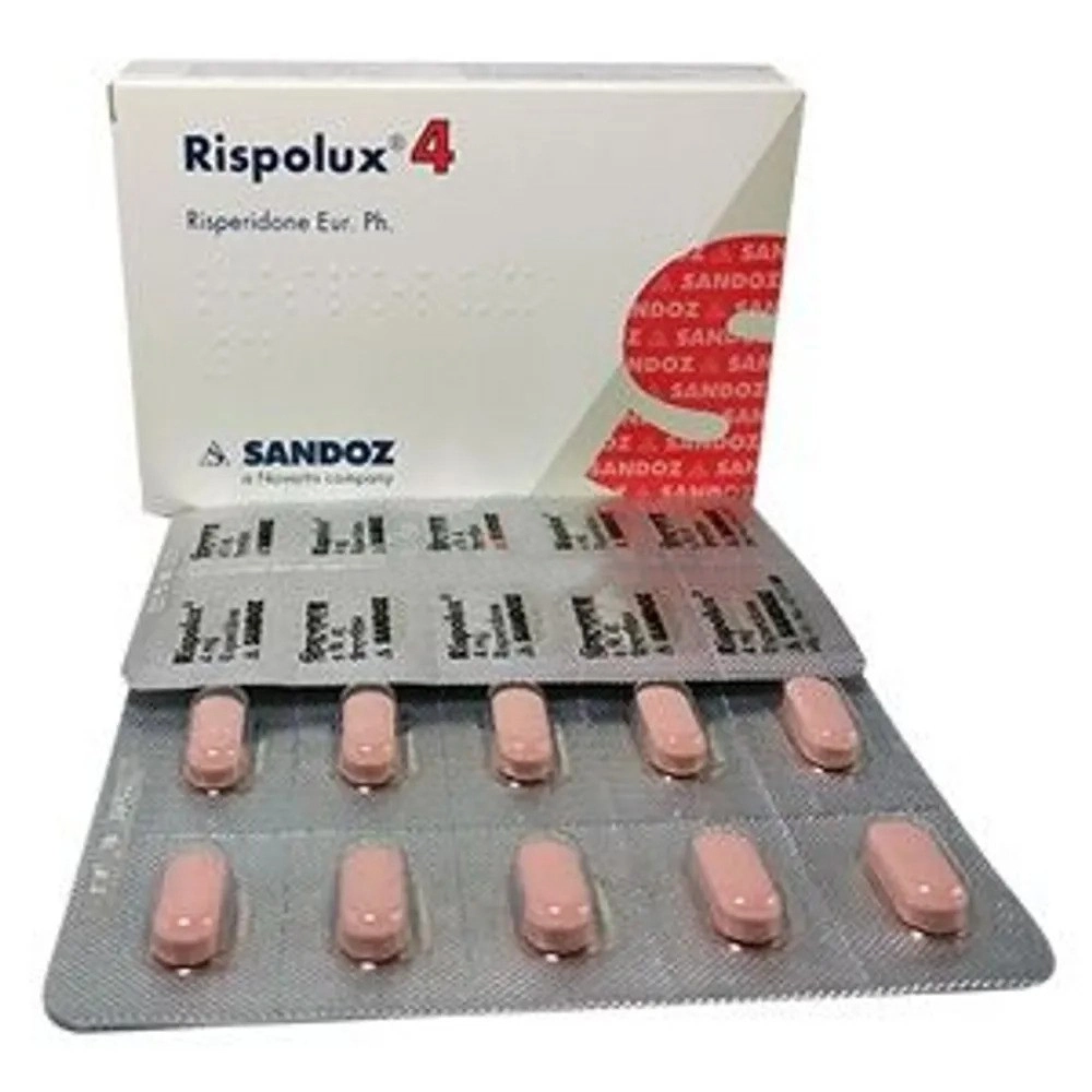 Pack Image: Rispolux 4 mg Tablet (3 x 10)
