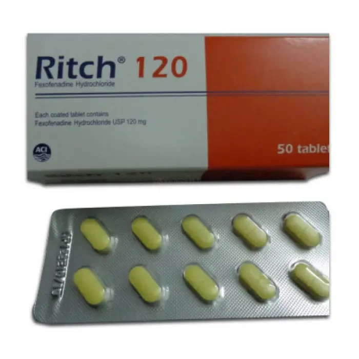 Pack Image: Ritch 120 mg Tablet (5 x 10)