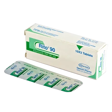 Pack Image: Rito 90 mg Tablet (3 x 10)