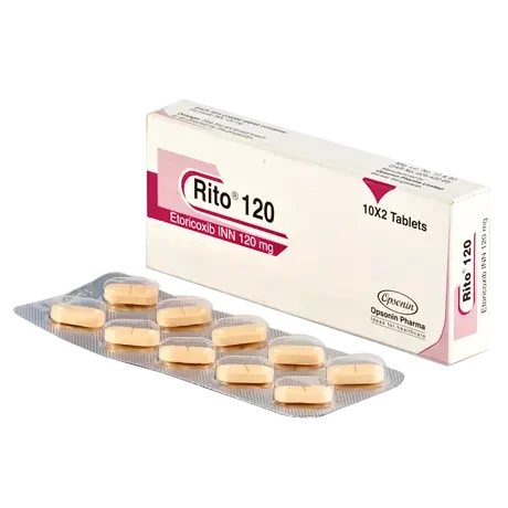 Pack Image: Rito 120 mg Tablet (2 x 10)
