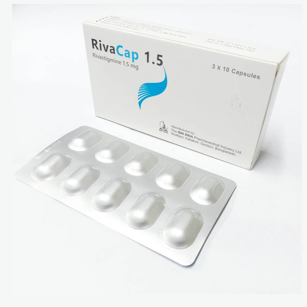 Pack Image: RivaCap 1.5 mg Capsule (3 x 10)