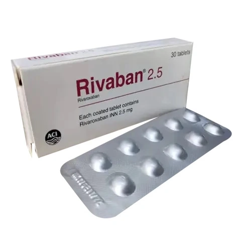 Pack Image: Rivaban 2.5 mg Tablet (3 x 10)