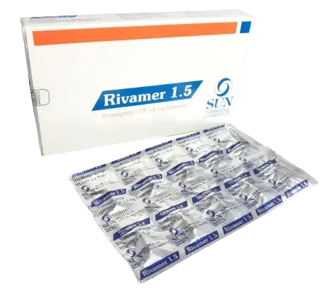 Pack Image: Rivamer 1.5 mg Capsule (3 x 10)