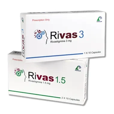 Pack Image: Rivas 3 mg Capsule (1 x 10)
