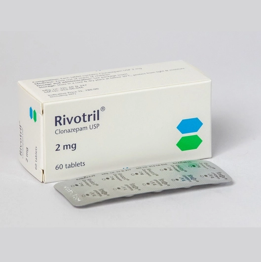 Pack Image: Rivotril 2 mg Tablet (6 x 10)
