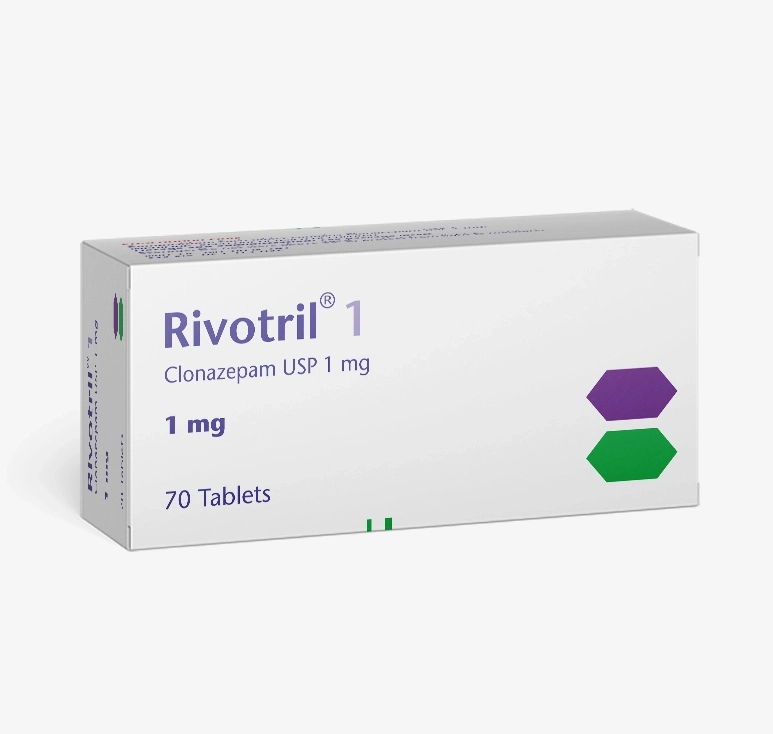 Pack Image: Rivotril 1 mg Tablet (7 x 10)