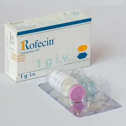 Pack Image: Rofecin 1 gm Injection (1 gm vial)