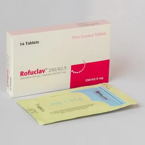 Pack Image: Rofuclav 250 mg Tablet (2 x 7)