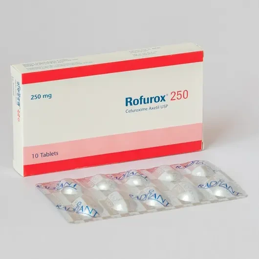 Pack Image: Rofurox 250 mg Tablet (1 x 10)