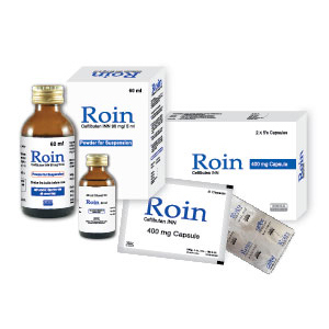 Pack Image: Roin 90 mg Suspension (60 ml bottle)
