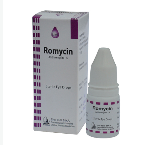 Pack Image: Romycin 1% Eye Drop (2.5 ml drop)