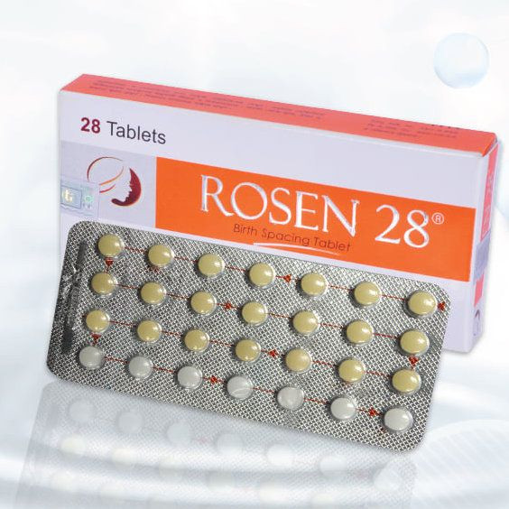 Pack Image: Rosen 3 mg Tablet ((21 active+7 inert) tablet)