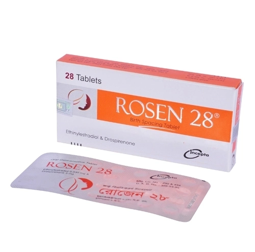 Pack Image: Rosen 3 mg Tablet ((21 active+7 inert) tablet)