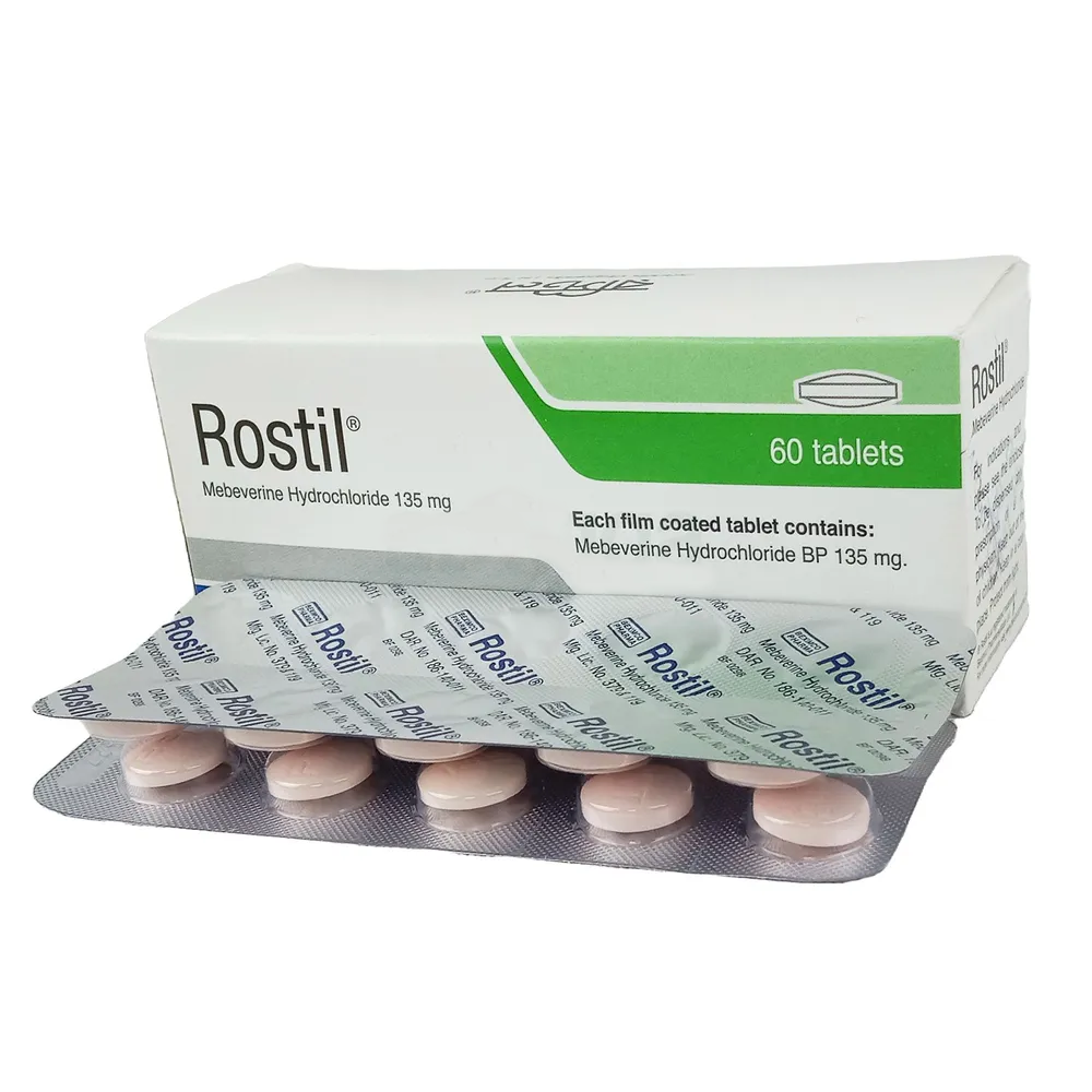Pack Image: Rostil 135 mg Tablet (6 x 10)