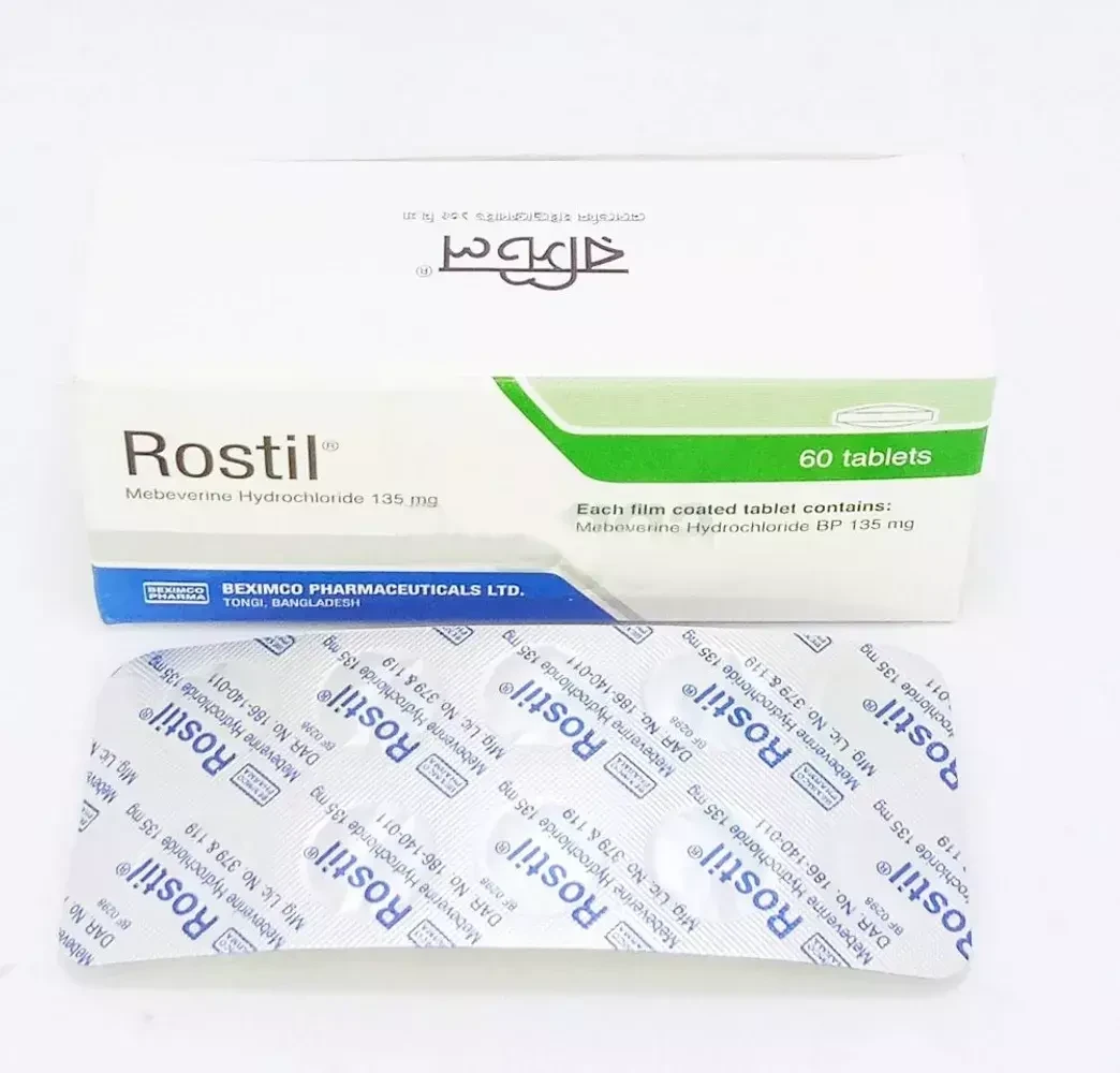 Pack Image: Rostil 135 mg Tablet (6 x 10)