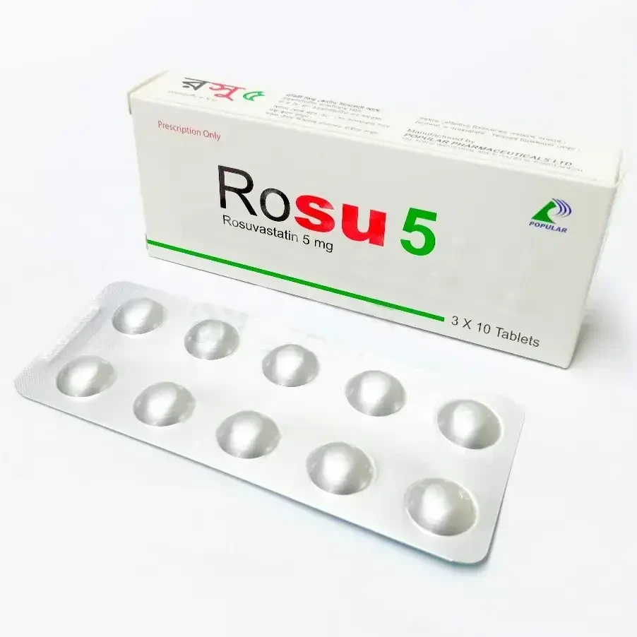Pack Image: Rosu 5 mg Tablet (5 x 10)