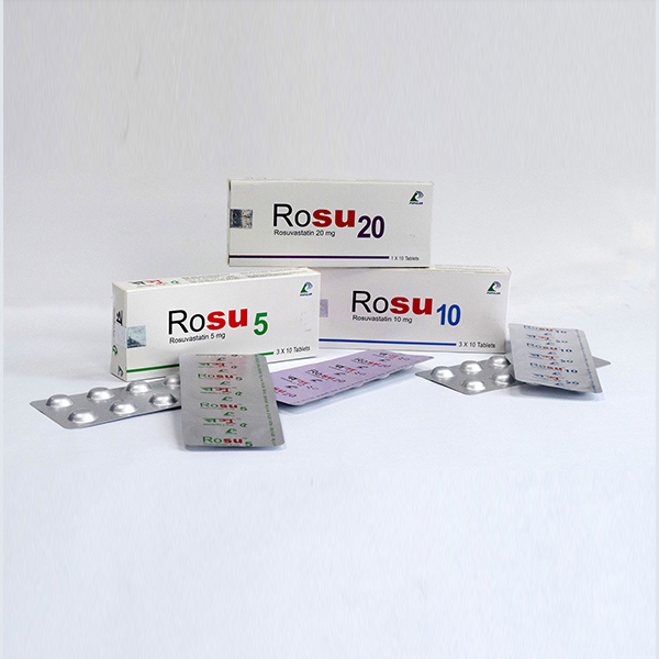 Pack Image: Rosu 5 mg Tablet (5 x 10)