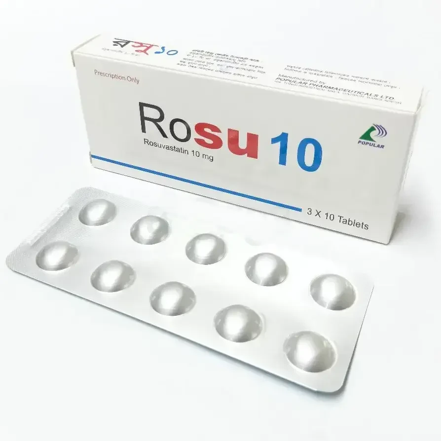 Pack Image: Rosu 10 mg Tablet (3 x 10)