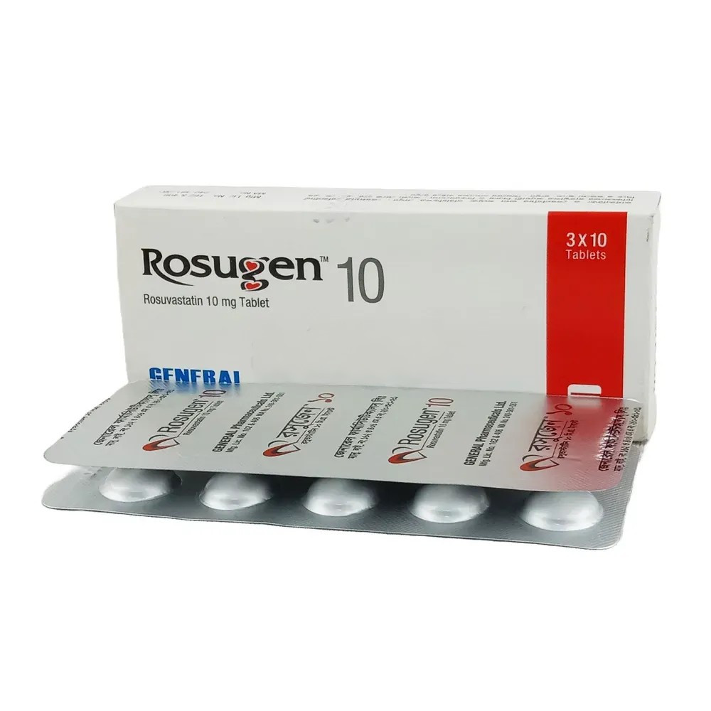Pack Image: Rosugen 10 mg Tablet (3 x 10)