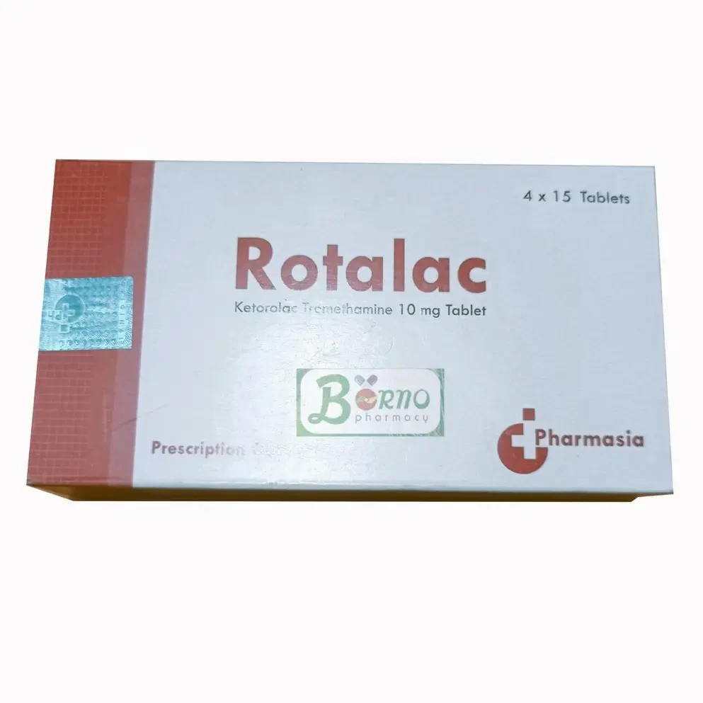 Pack Image: Rotalac 10 mg Tablet (4 x 15)
