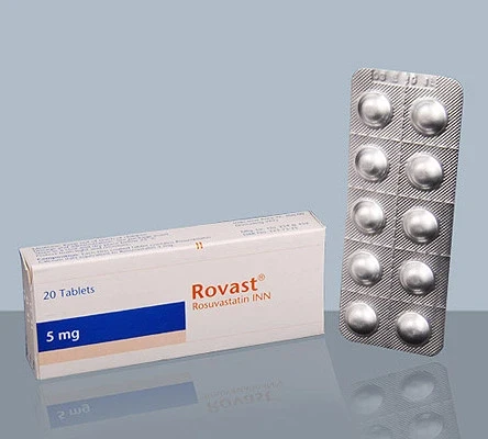 Pack Image: Rovast 5 mg Tablet (3 x 10)