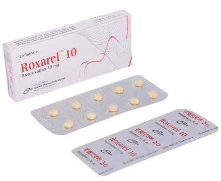 Pack Image: Roxarel 10 mg Tablet (2 x 10)