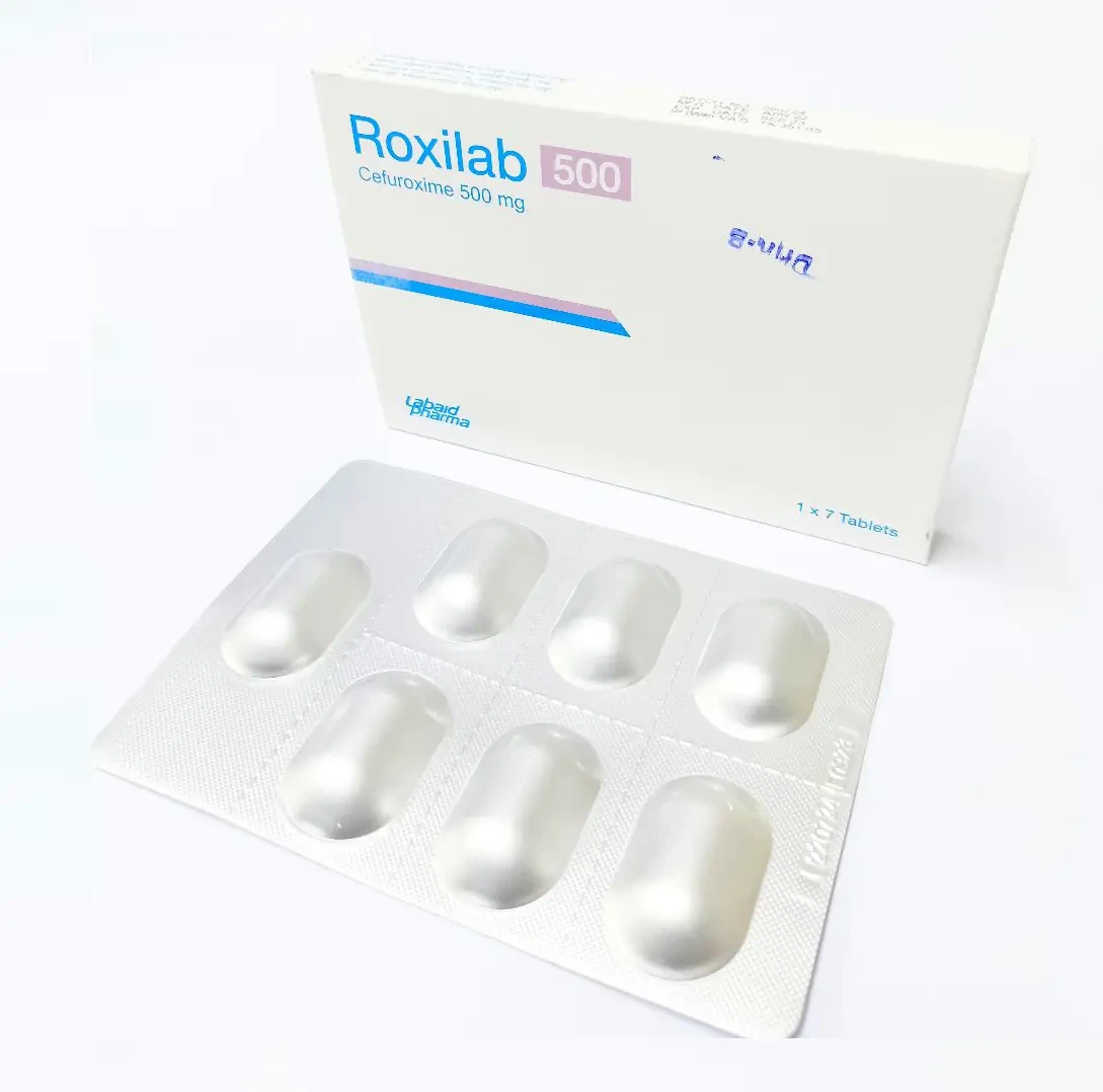 Pack Image: Roxilab 500 mg Tablet (1 x 7)