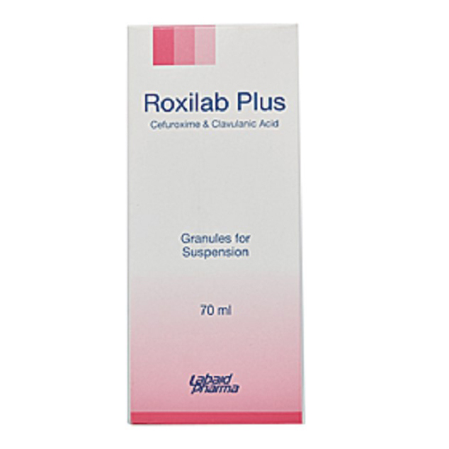 Pack Image: Roxilab Plus (125 mg Suspension (70 ml bottle)