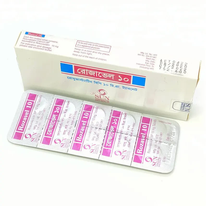 Pack Image: Rozavel 10 mg Tablet (3 x 10)