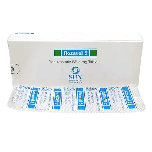 Pack Image: Rozavel 5 mg Tablet (5 x 10)