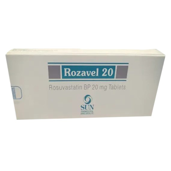 Pack Image: Rozavel 20 mg Tablet (3 x 10)