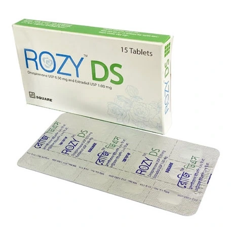 Pack Image: Rozy DS 1 mg Tablet (1 x 15)