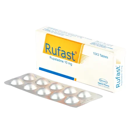 Pack Image: Rufast 10 mg Tablet (3 x 14)