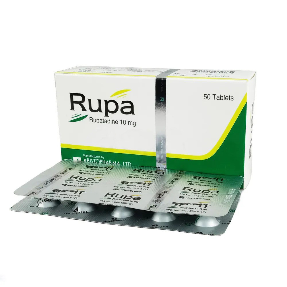 Pack Image: Rupa 10 mg Tablet (5 x 10)