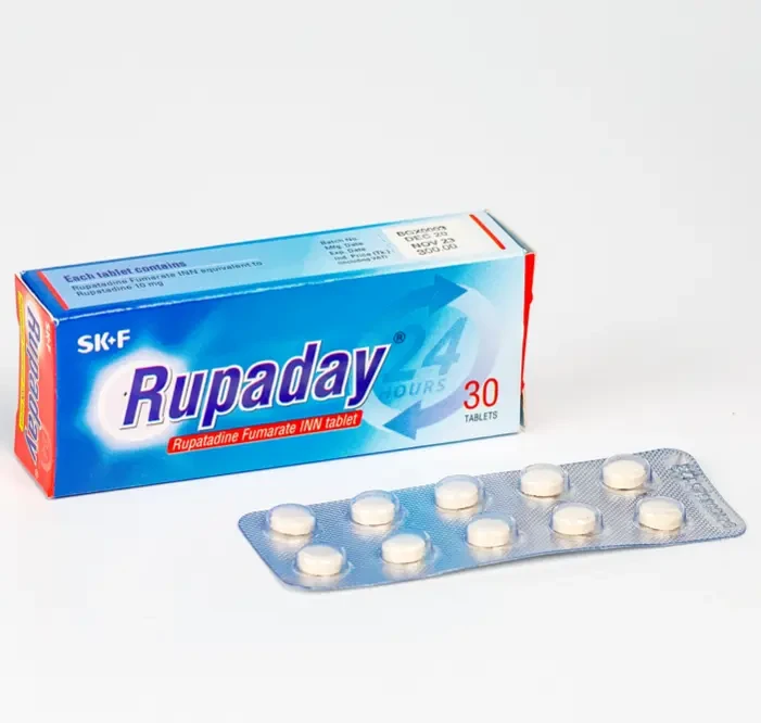 Pack Image: Rupaday 10 mg Tablet (3 x 10)