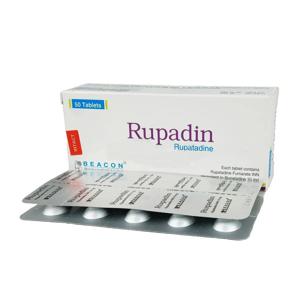 Pack Image: Rupadin 10 mg Tablet (5 x 10)