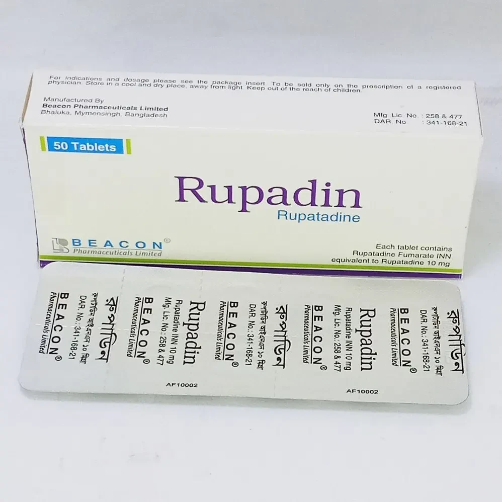 Pack Image: Rupadin 10 mg Tablet (5 x 10)