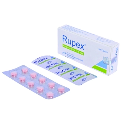 Pack Image: Rupex 10 mg Tablet (3 x 10)