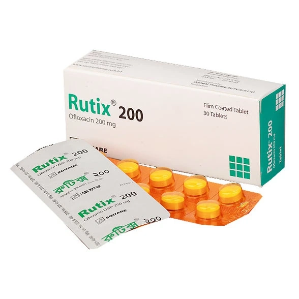 Pack Image: Rutix 200 mg Tablet (3 x 10)