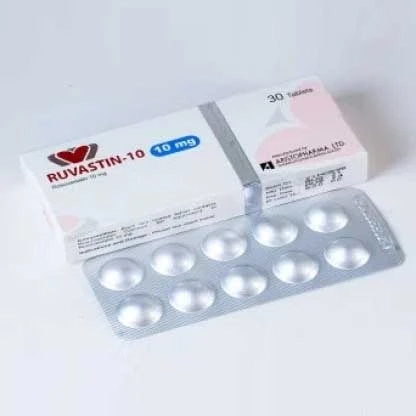 Pack Image: Ruvastin 10 mg Tablet (3 x 10)