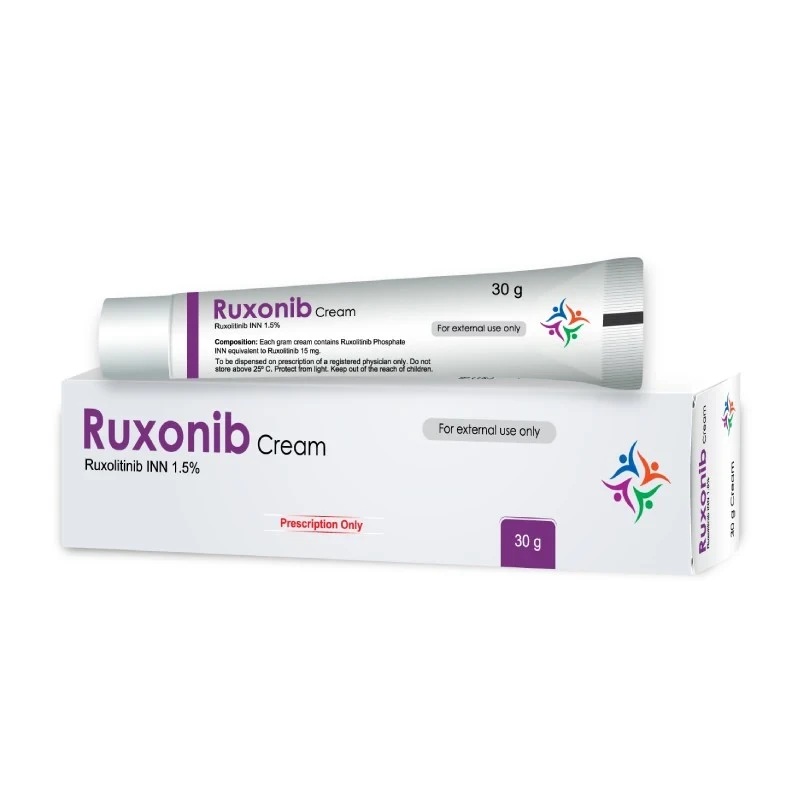 Pack Image: Ruxonib 1.5% Cream (30 gm tube)