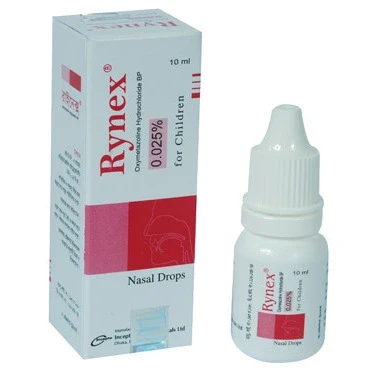Pack Image: Rynex 0.025% Nasal Drop (10 ml drop)