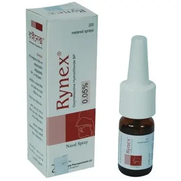 Pack Image: Rynex 25 mcg Nasal Spray (200 metered spray)