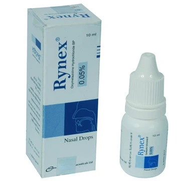 Pack Image: Rynex 0.05% Nasal Drop (10 ml drop)