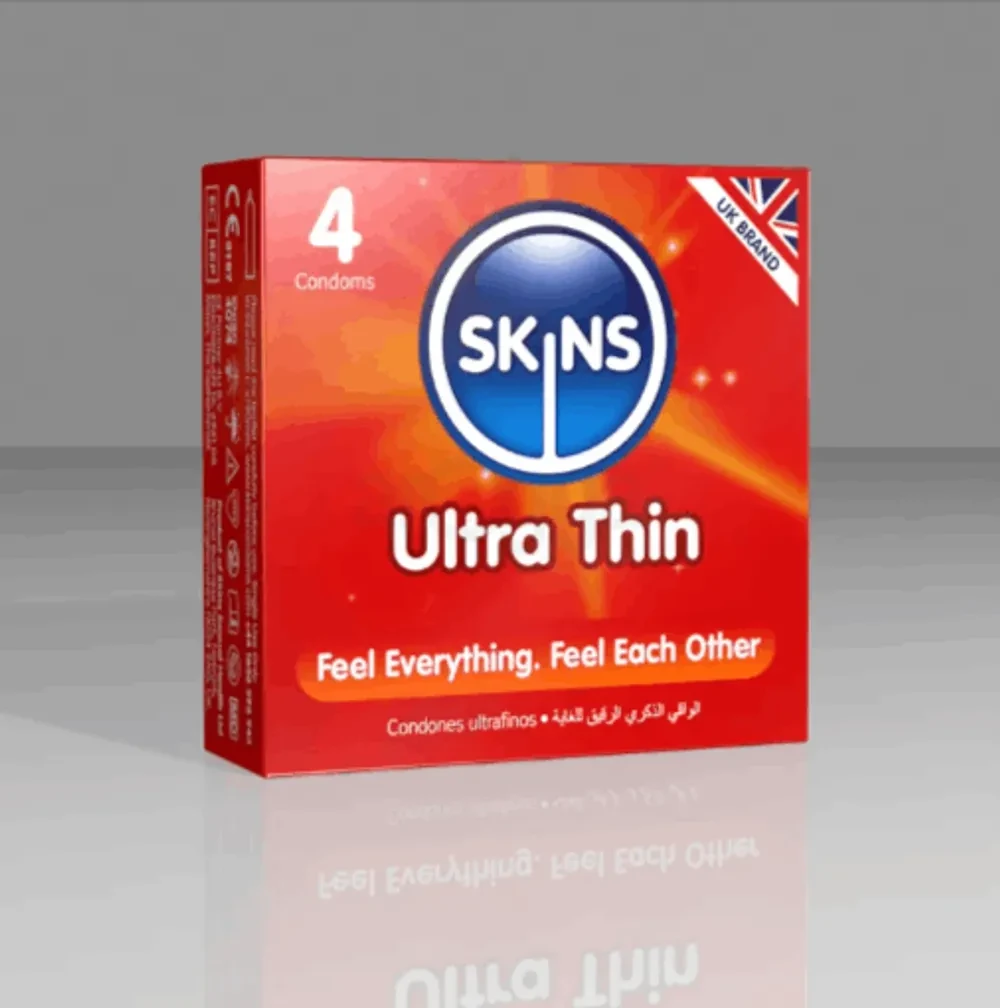 Pack Image: SKINS Ultra Thin Condom (Per pack)