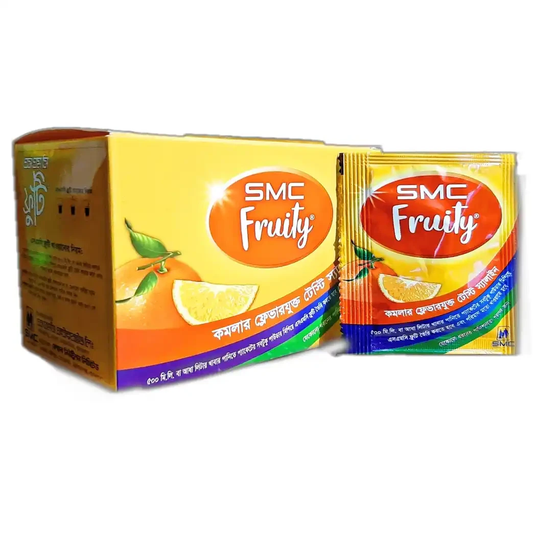 Pack Image: SMC Fruity (Orange) 13.47 gm Powder (13.47 gm sachet)