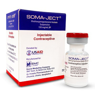 Pack Image: SOMA-JECT 150 mg Injection (1 ml vial)