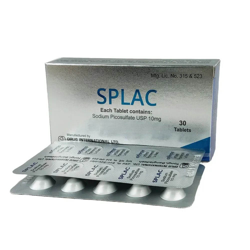 Pack Image: SPLAC 10 mg Tablet (3 x 10)