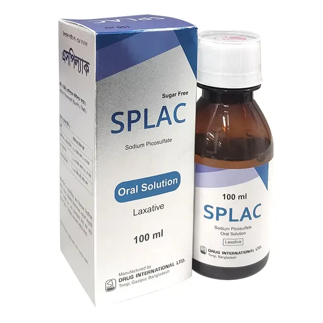 Pack Image: SPLAC 5 mg Oral Solution (100 ml bottle)