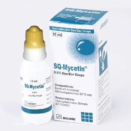 Pack Image: SQ-Mycetin 0.5% Eye Drop (10 ml drop)